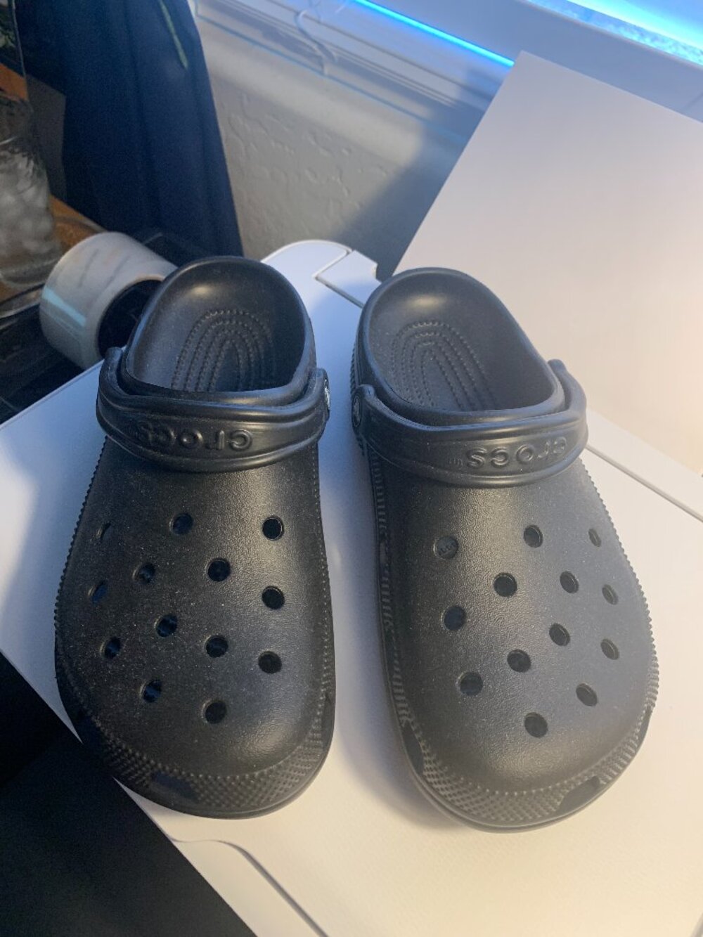 Crocs Black Size Mens 7 Womens 9